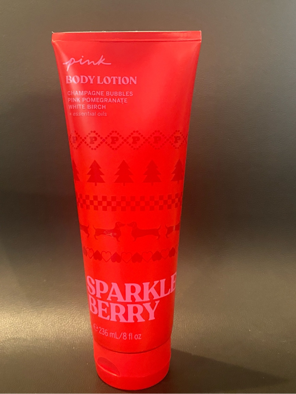PINK Victoria's Secret Sparkling Berry Body Lotion - NWT 8 Oz